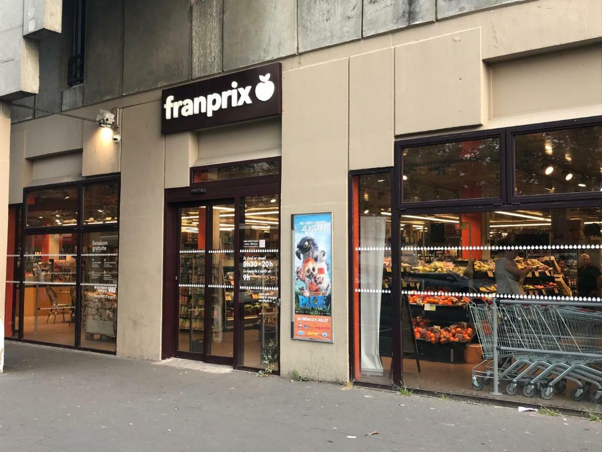 Grand F3 60M2 Pour 6 Personnes - Paris 19Eme - Stade De France - La Villette Aubervilliers Zewnętrze zdjęcie